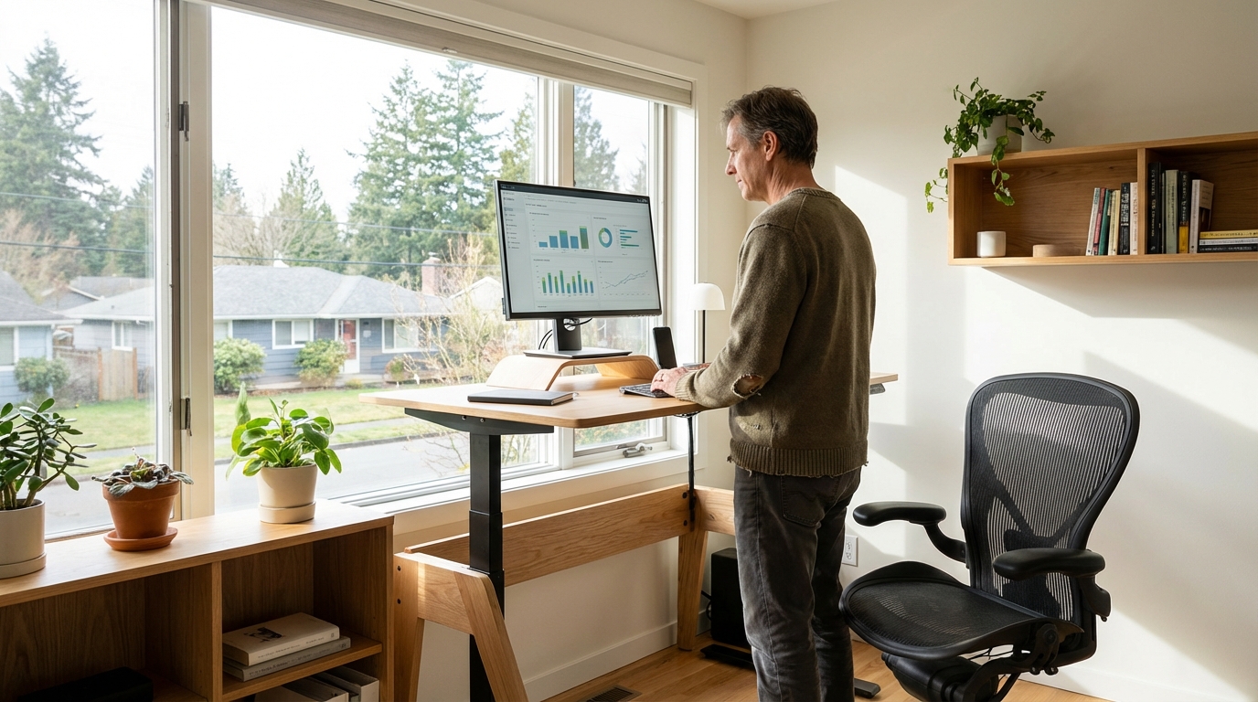 Home office setup Canada
